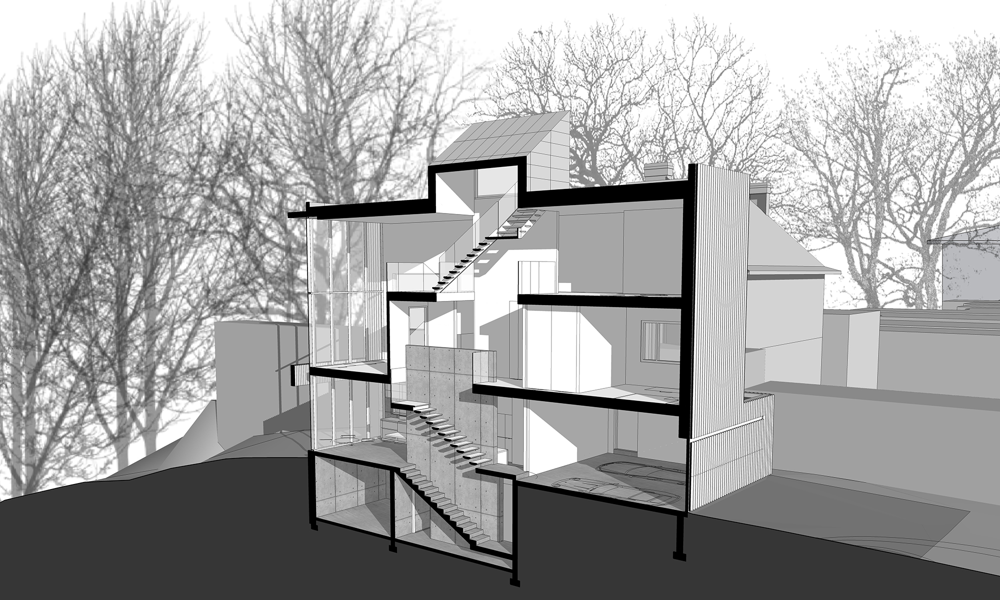 “A” House - photo 16