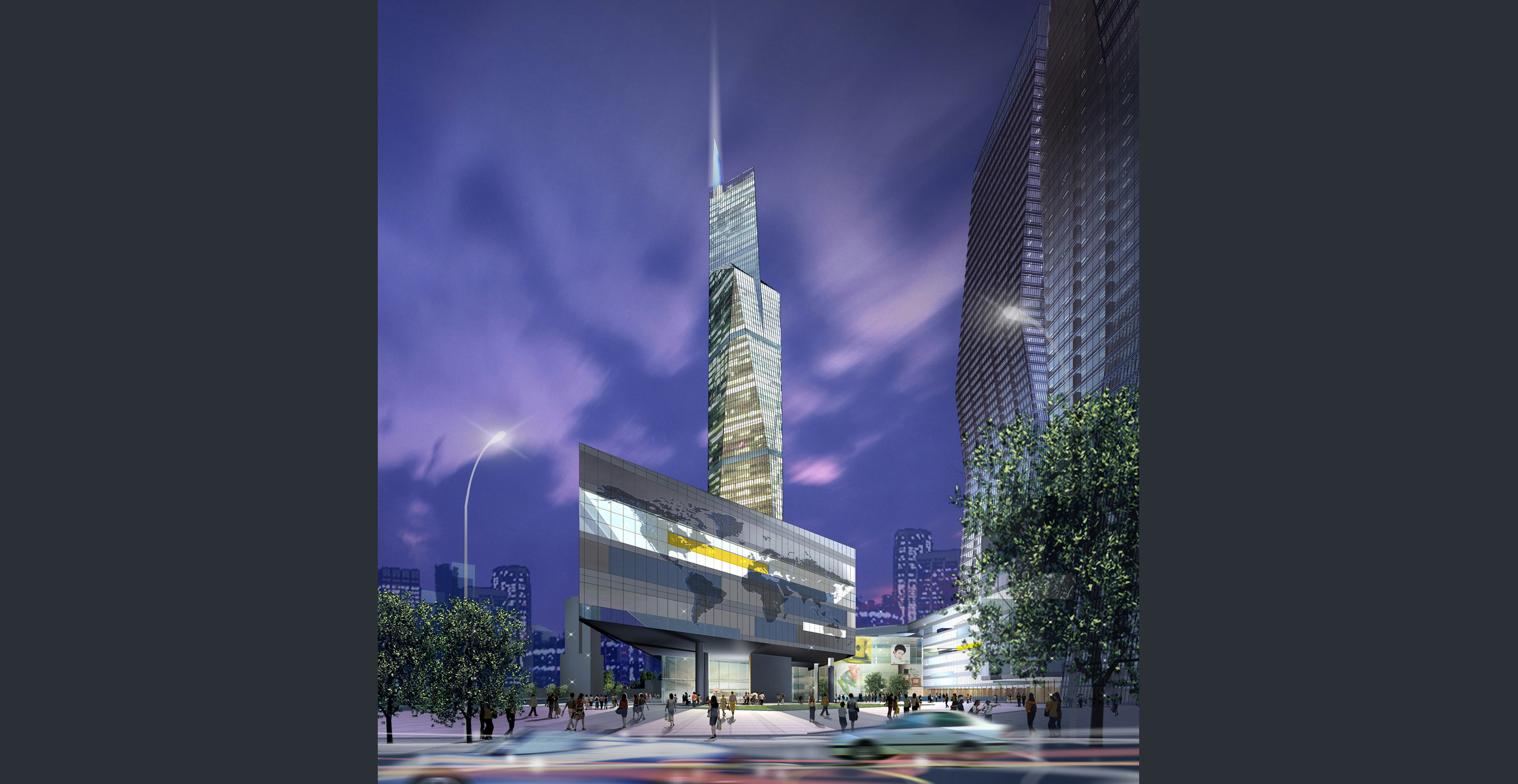 Xujiahui Master Plan & Supertall Tower - photo 12